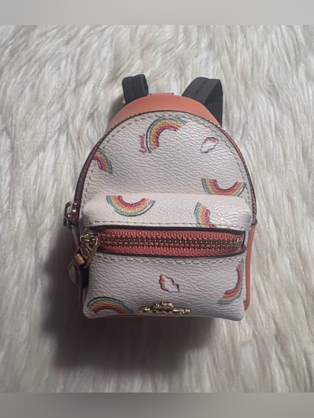 Coach Mini BackPack KeyChain